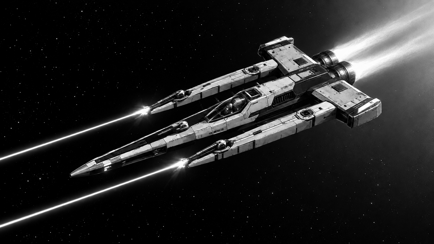 Rank 2 Sokil firing its lasers